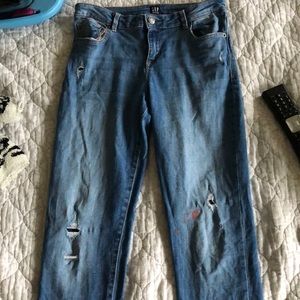 distressed jeans (girls)